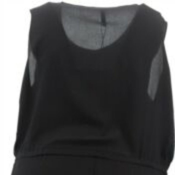NWT VIEW WALTER BAKER BLK SLEEVELESS JUMPSUIT 24P - Picture 5 of 12